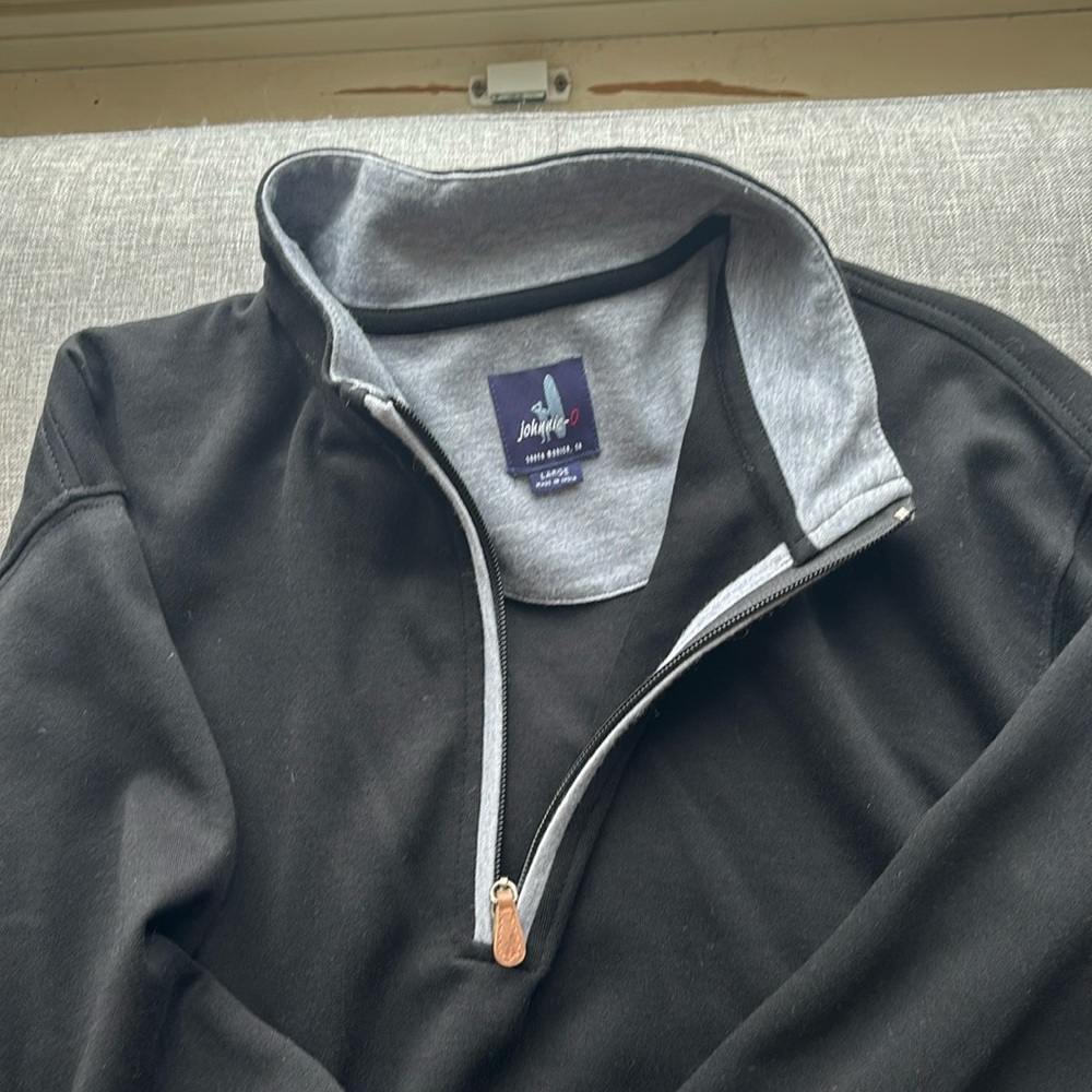 Men’s Johnnie-O Sully 1/4 Zip Pullover Size Large